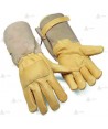 Guantes para forestales con membrana impermeable y transpirable
