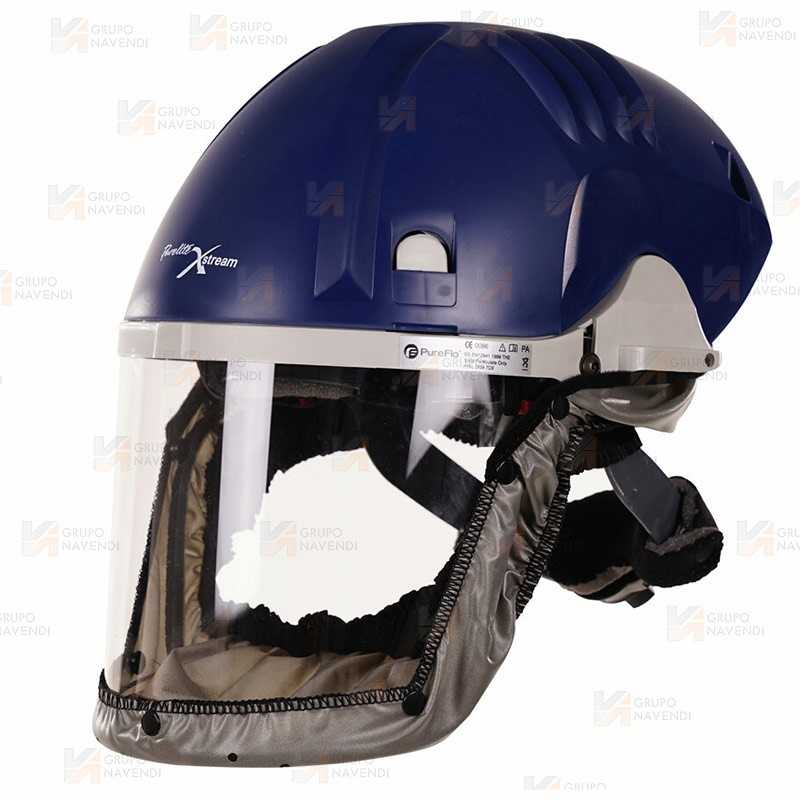 Equipo motorizado para protección respiratoria con sistema TH3P