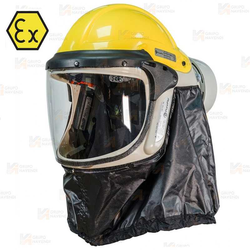 Equipo de ventilación asistida de aire con control electrónico ESM con sistema TH3P y Normativa ATEX