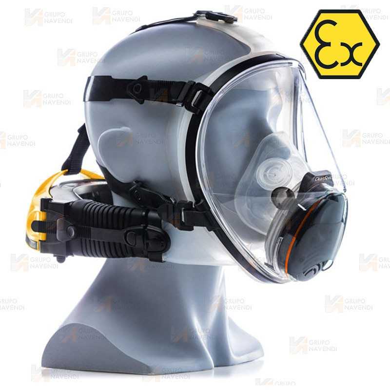 Equipo de ventilación asistida de aire PAPR para atmósferas ATEX