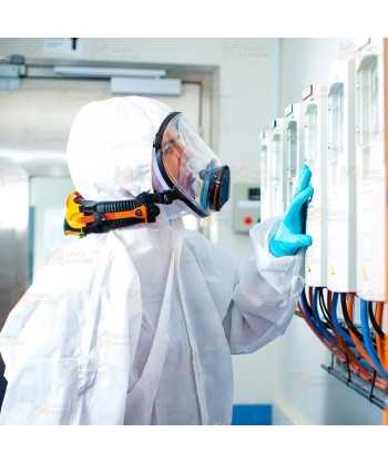 Equipo de ventilación asistida de aire PAPR  Cleanspace-Ultra para zonas con polvo