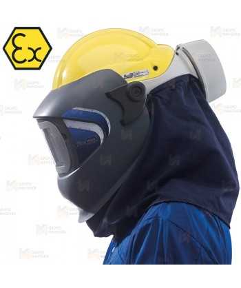 Equipo de ventilación asistida de aire con control electrónico ESM con pantalla automática de soldadura