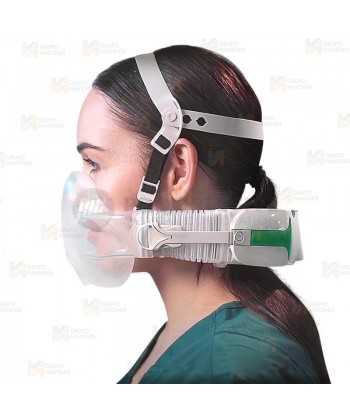 Equipo de ventilación asistida de aire PAPR para entornos sanitarios