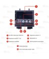 Pantalla automática profesional para soldadura