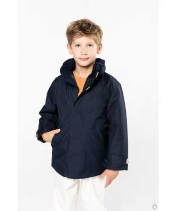 Parka acolchada con capucha -Niños-