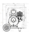 Motobomba de alto caudal (150.000 lit/hora)