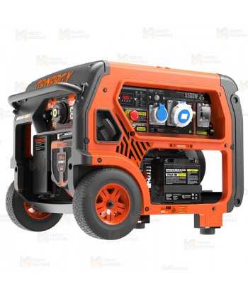 Generador a gasolina 4T (230V / 5.500W) homologado seguridad