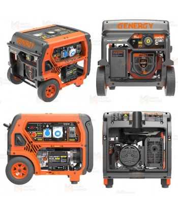 Generador a gasolina 4T (230V / 7.000W) homologado seguridad