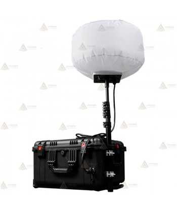 Globo led con mástil telescópico (10.000 Lúmenes)