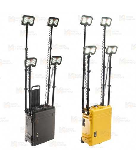 Mástiles de iluminación a batería de Peli (24.000 Lúmenes)
