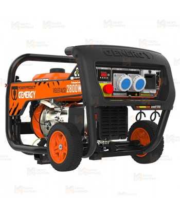 Generador SVR a gasolina 4T (230V / 2.800W) de seguridad