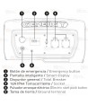Generador SVR a gasolina 4T (230V / 4.000W) de seguridad