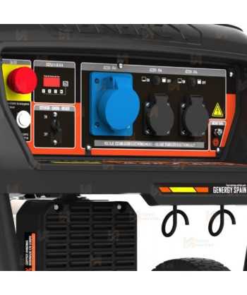 Generador eléctrico SVR profesional a gasolina 4T (230V / 7.000W)