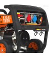 Generador SVR trifásico a gasolina 4T (400 / 230V / 7.000W)
