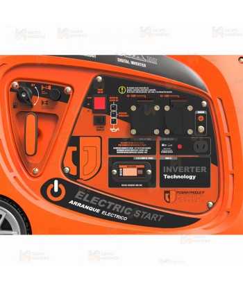 Generador Inverter a gasolina de 3.200W con control remoto