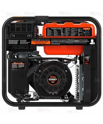 Generador monofásico Inverter a gasolina de 3.800W