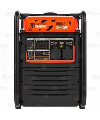 Generador monofásico Inverter a gasolina de 3.800W