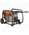 Motosoldadora a gasolina, potencia máxima de 190AH para electrodos de hasta 3,25mm.