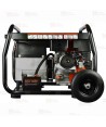 Motosoldadora a gasolina, potencia máxima de 190AH para electrodos de hasta 3,25mm.