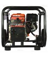 Motosoldadora a gasolina, potencia máxima de 190AH para electrodos de hasta 3,25mm.