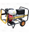 Motosoldadora con motor Honda intensidad 180 A (30%) 150 (60%) electrodos de 4 mm rutilo básico