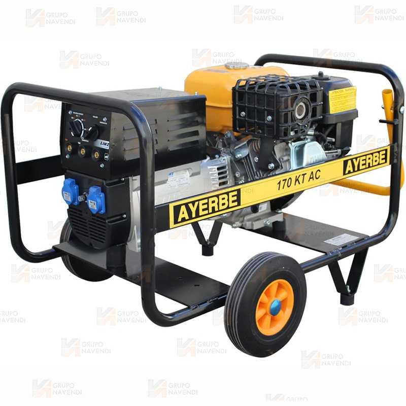 Motosoldadora intensidad 150A (30%) 120A (60%) electrodos de 3.25 mm de rutilo