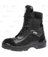 Bota de piel con puntera y plantilla de seguridad de S3 para forestales