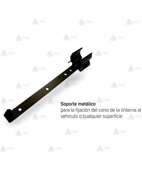 Soporte para conos difusores de linternas dotacionales