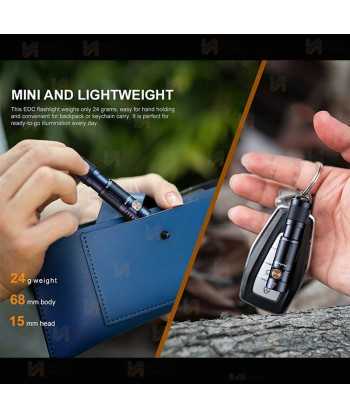 Linterna led Fénix E05R de 400 lúmenes