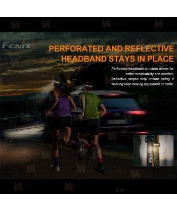 Frontal HM50R V2 de Fénix, recargable con USB (700 lúmenes)