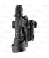 Funda giratoria para linternas tácticas con cabezal de Ø 35 - 37 mm
