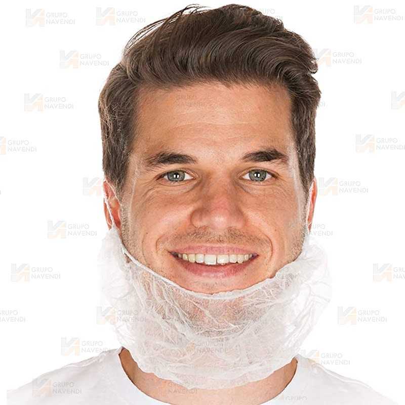 Cubre barbas de polipropileno transpirable