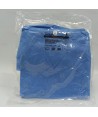 Pijama sanitario desechable de cuello pico y  color azul (50 Unid.)