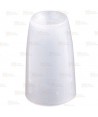 Difusor pequeño de color blanco para linternas Fenix