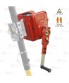 Torno de cable de acero de 25, 30, 35, 45 y 50 m y Ø 6,3 mm para trípode