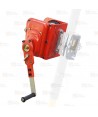 Torno de cable de acero de 25, 30, 35, 45 y 50 m y Ø 6,3 mm para trípode