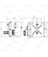 Torno de cable de acero de 25, 30, 35, 45 y 50 m y Ø 6,3 mm para trípode