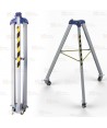 Trípode de aluminio con ruedas para cargas hasta 1.000 kg