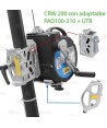 Placa de fijación del retráctil anticaidas CRW200 a trípode
