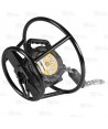 Protector de retráctil giratorio para trabajos horizontales