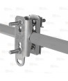 Punto de anclaje para tubos de estructuras