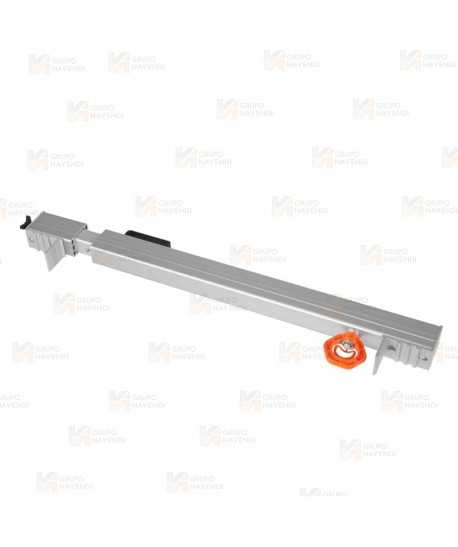 Barra de anclaje anticaidas de aluminio para puertas (3 usuarios)