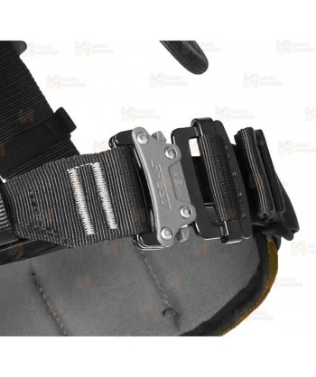 Arnés modular con cinturón de posicionamiento y hebillas automáticas para rescate