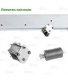 Pórtico portátil de aluminio modular para cargas pesadas de hasta 2.000 kg o tres usuarios simultáneamente