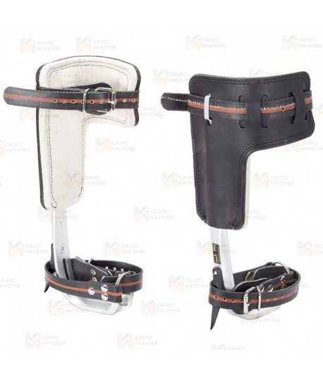 Espuelas de trepa de aluminio para trabajos de poda en altura