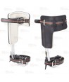 Espuelas de trepa de aluminio para trabajos de poda en altura