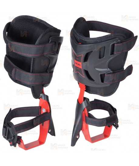 Espuelas de trepa de acero para trabajos de poda en altura