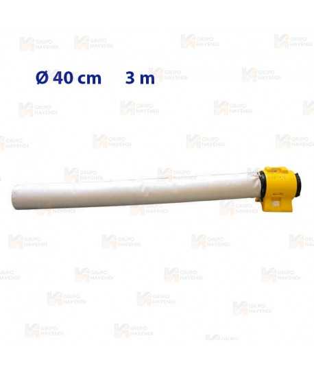 Saco para polvos de 3 m y Ø40 para ventilador BL-8800