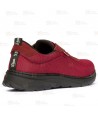 Zapatillas sanitarias antideslizantes y transpirables SRC 01 F0 color burdeos