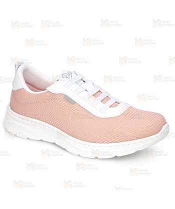 Zapatillas sanitarias antideslizantes y transpirables SRC 01 F0 color rosa